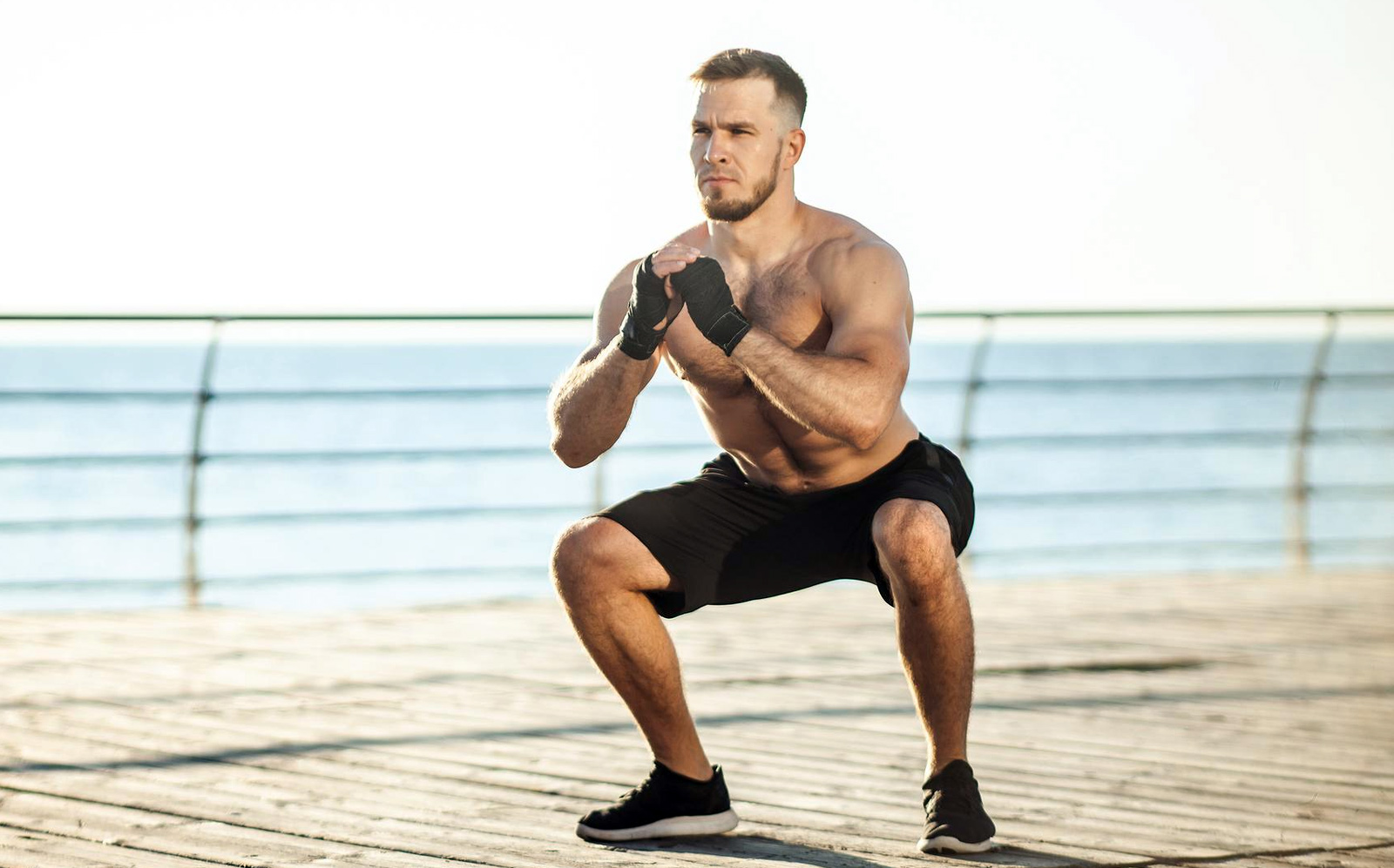 Visual representation of a 15-minute morning activation workout session with progress indicator